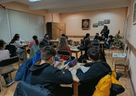 05.12.2025 г. Творческа коледна работилница с ученици от СУ 