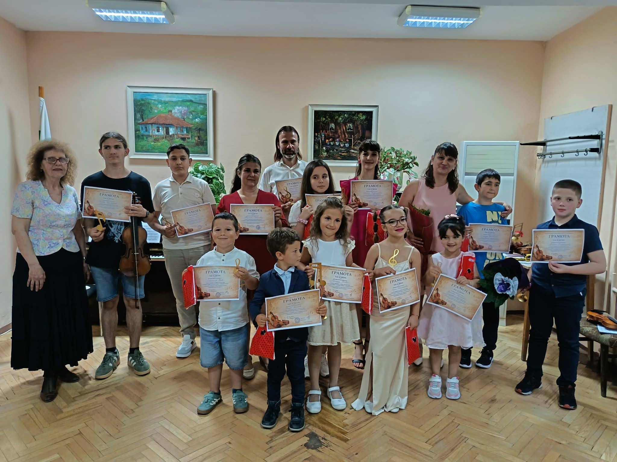 27.05.2026 г. Концерт на учениците от клоса по цигулка.